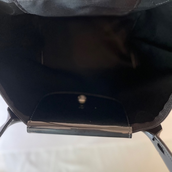 Longchamp Green and Black Tote with Foldable Design - Picture 13 of 14